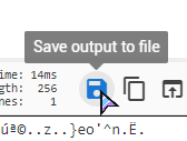 save button